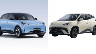 Geely EX2 vs BYD Atto 1 Mending Mana? Simak Perbandingannya