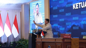 Bicara ke 503 Ketua DPRD di Akmil, Prabowo: Kita Boleh Beda Partai Tapi Tetap Satu Patriot