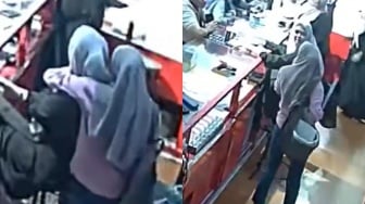 Viral Perempuan Berhijab Sandera Karyawan PS Store Medan, Todong Pakai Golok hingga Buat Pingsan
