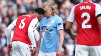 Manchester City Bungkam Arsenal! Erling Haaland: Saya Tak Mudah Dijatuhkan