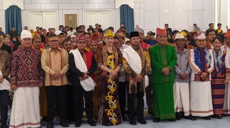 PMTI Kaltim Deklarasi Dukung Yulius Selvanus Lumbaa Kembali Pimpin Pusat