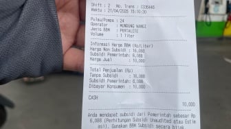 Tanpa Subsidi Harga Pertalite Capai Rp16.000 per Liter