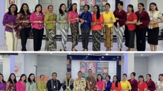 BRI Tarutung Rayakan Hari Kartini dengan Tampilan Busana Adat Melalui Pelayanan Prima