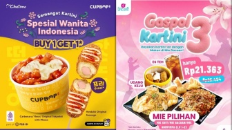 12 Promo Makanan Hari Kartini 2026, Diskon Melimpah untuk Rayakan Momen Spesial