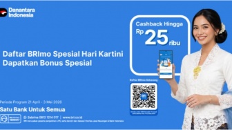 Pakai BRImo Sekarang dan Dapatkan Cashback Spesial di Hari Kartini