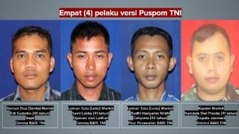 Terkuak! Ini Tampang 4 Anggota BAIS Penyerang Andrie Yunus: 3 Perwira dan 1 Bintara