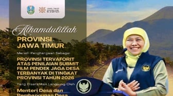 Jatim Jadi Provinsi Terfavorit Jaksa Garda Desa Award 2026, Khofifah: Bukti Transparansi Desa