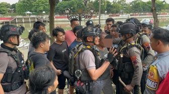 Tim Sparta Amankan Terduga Pekaku Pelecehan Seksual di Bendungan Tirtonadi