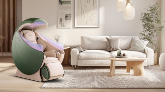 AI Masuk Dunia Wellness: Kursi Pijat Canggih Ini Bisa Baca Stres dan Sesuaikan Relaksasi