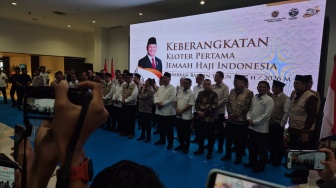 Dasco Wakili Presiden Prabowo Lepas Keberangkatan Kloter I Jemaah Haji ke Mekkah Hari Ini