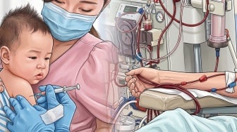 Dari Anak Tanpa Vaksin ke Lonjakan Pasien Cuci Darah: Rantai Krisis Kesehatan yang Terabaikan?
