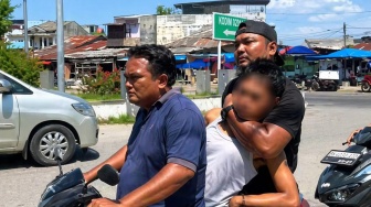 'Sini Tasmu, Kutikam Kau', Teror Begal Angkot di Medan Berakhir Penangkapan, Rekannya Buron