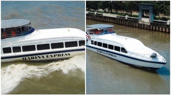 Marina Express, Speedboat Bisnis dan Pelancong yang Nyaman, Punya Radar Keamanan Canggih