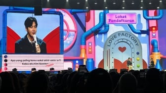 Fan Meeting Kim Seon Ho di Jakarta Berlangsung Meriah, Challenge Kasih Paham Bos Bikin Heboh