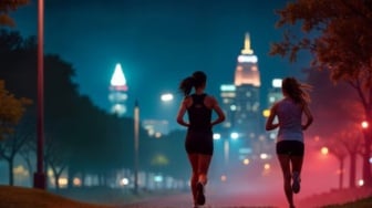 5 Tempat Lari Malam di Jakarta Pusat yang Aman, Nyaman, dan Punya View Lampu Kota