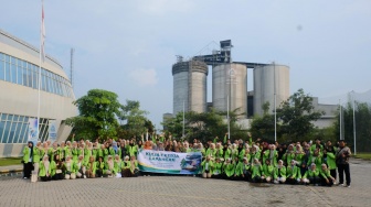 Ratusan Mahasiswa UIN Walisongo Semarang Kunjungi Semen Gresik Pabrik Rembang