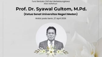 Syawal Gultom, Mantan Rektor Unimed Meninggal Dunia