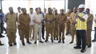 Awali Kunjungan di Papua Barat Daya, Mendagri Tito Tinjau Kawasan Pusat Pemerintahan