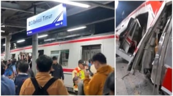 Kecelakaan Kereta di Bekasi Timur, Cerita Penumpang Nekat Lompat Keluar Gerbong Demi Selamatkan Diri