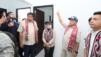 Pastikan Hunian Layak, Mendagri Bersama Menteri PKP Tinjau Perumahan di Sorong