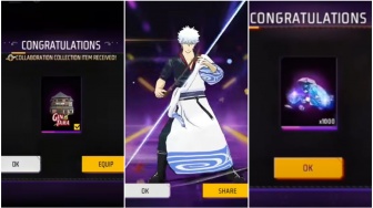 78 Kode Redeem FF Max Terbaru 27 April 2026: Ada Gloo Wall Gintama dan Diamond Gratis