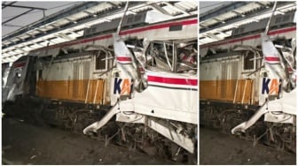 6 Fakta Tabrakan KRL dan KA Argo Bromo Anggrek di Bekasi Timur, Gerbong Rusak Parah