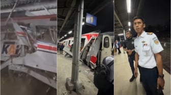 Viral Kesaksian Petugas KAI Sesaat setelah Kecelakaan: Dugaan Sinyal Eror, Kecepatan 110