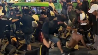 Diduga Sering Palak Pengamen dan Ojol, Preman Babak Belur Dikeroyok Warga di Stasiun Bogor