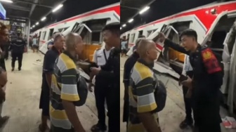 Viral Debat Panas Bapak-Bapak vs Petugas Saat Kecelakaan KRL, Pertanyakan Sistem Mitigasi KAI