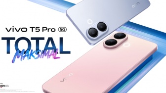 Vivo T5 Pro 5G All-Rounder 4 Jutaan: Desain Tipis dengan Baterai 6500 mAh