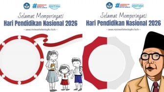 15 Link Twibbon Hari Pendidikan Nasional 2026 Gratis, Bisa Langsung Diunggah ke Medsos