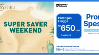 Belanja Branded Makin Hemat! Cek Diskon Eksklusif BRI di Seibu Edisi 1-3 Mei