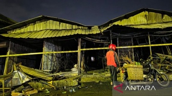 Si Jago Merah di Kompleks Johar: Pasar Kanjengan Semarang Terbakar Hebat, 200 Kios Ludes