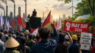 'Tak Akan Ada Kerja Layak di Bumi yang Rusak', Suara Sarekat Hijau Indonesia di May Day 2026
