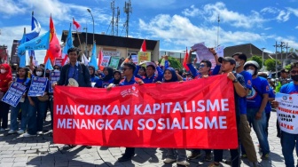 UMP Jogja Masih Rendah, Buruh Lelah Suarakan Kenaikan Upah dan Kesejahteraan saat May Day