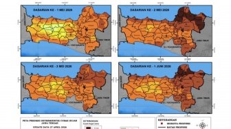 Jateng Masuk Fase Kering Awal Mei, BMKG Peringatkan Wilayah Ini Masih Diguyur Hujan Sedang!