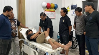 Provokasi Warga Serang Polisi Saat Ditangkap, Pengedar Sabu di Deli Serdang Tersungkur Ditembak
