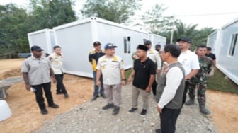 Satgas PRR Tuntaskan Huntara di Sumut dan Sumbar, Pembangunan Huntap Kian Dipercepat