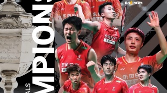 China Rengkuh Gelar Ke-12, Kisah Ajaib Prancis di Piala Thomas 2026 Berakhir