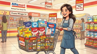 Promo Alfamart Hari Ini 4 Mei 2026, Diskon Susu Paling Murah Sejagat