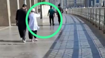 Bikin Panik, Kemenhaj Pastikan Video Viral Jemaah Calon Haji Pacitan Tersesat di Mekkah Hoaks