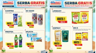 Promo Serba Gratis Alfamart Mei 2026: Ada Camilan Buat Anak Sekolah hingga Minuman Kesehatan