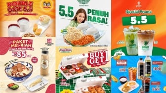 10 Promo Makanan dan Minuman 5.5, Diskon HokBen hingga Marugame Sayang Dilewatkan