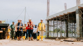 Gus Ipul Tinjau Pembangunan Sekolah Rakyat Permanen Deli Serdang, Target Rampung Juli 2026