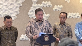 Airlangga Klaim MBG Ikut Dorong Pertumbuhan Ekonomi RI Q1 2026