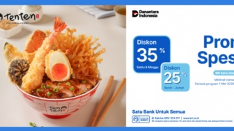 Makan Mewah di Tenten Jadi Lebih Hemat! Cek Diskon 35% Khusus Nasabah BRI