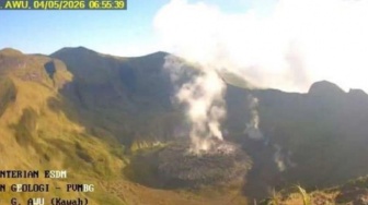 ESDM: Kegempaan Gunung Awu di Kepulauan Sangihe Meningkat