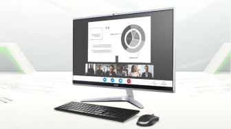 PC Tanpa Ribet Kabel? Acer Aspire C24 AIO Tawarkan Desain Tipis dan Ringkas