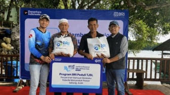 Dukung Kesejahteraan Pesisir, BRI Medan Salurkan Bantuan Sembako di Sabang