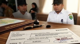 Viral Kuitansi Laundry Gubernur Kaltim Rp20,9 Juta Seminggu: Nyuci Dalaman Aja Seharga Cicilan Motor